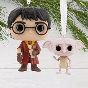 Harry Potter and Dobby Hanging Ornament Set (Hallmark)